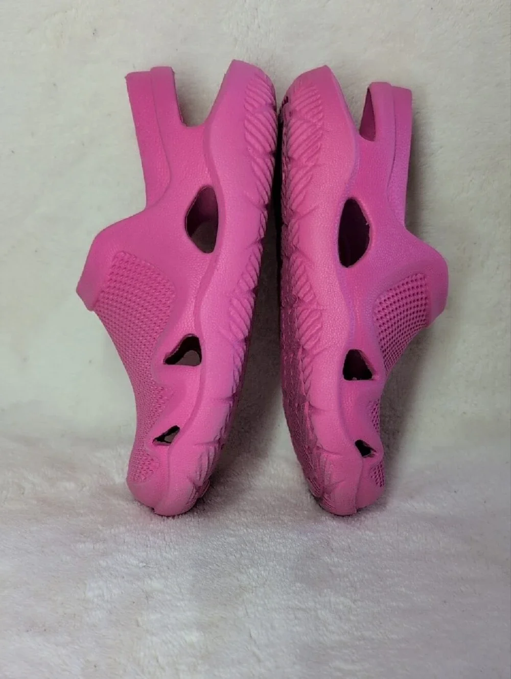wonder nation Bubblegum Hot Pink Kids Slip-On Clog Sandals